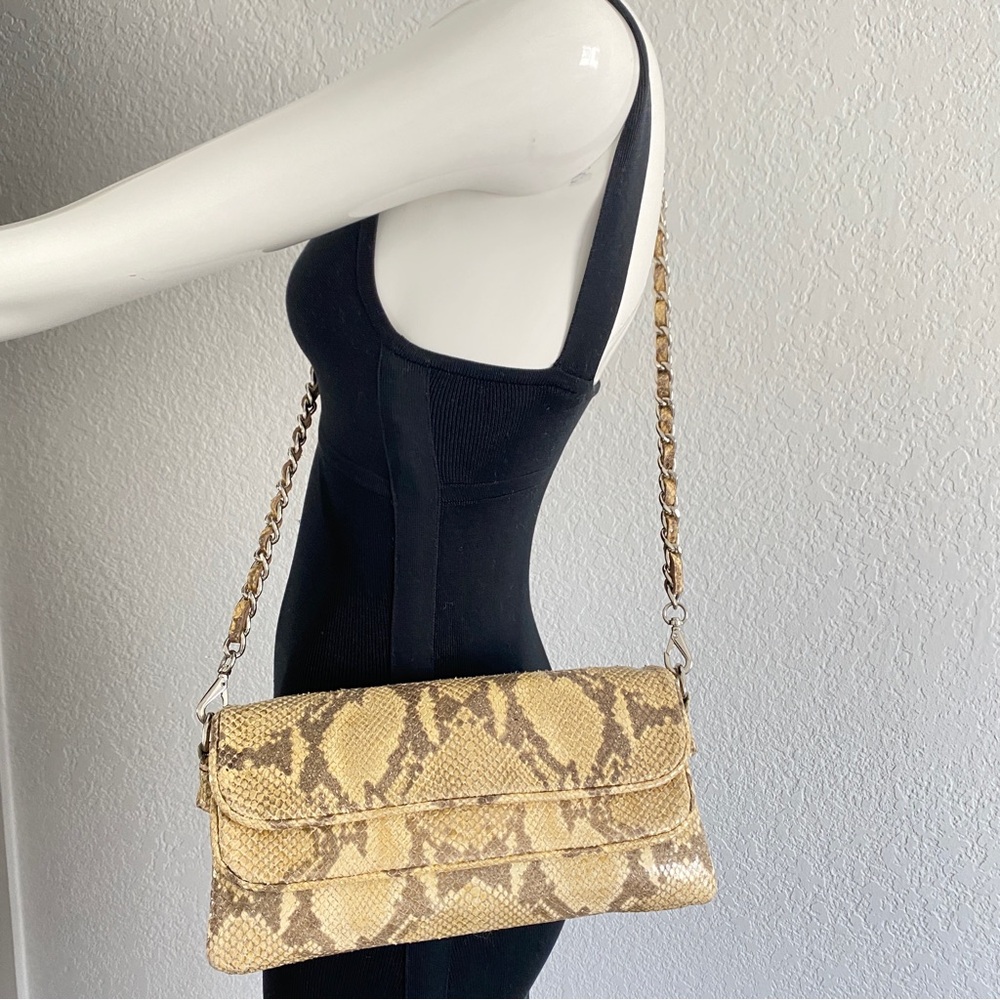 Lockheart Python Chain Shoulder Bag - Picture 5 of 12